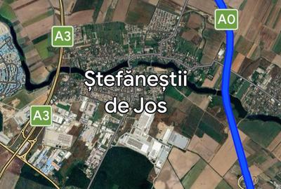 Teren Construcții intravilan de 30000 mp, în Ștefăneștii de Jos