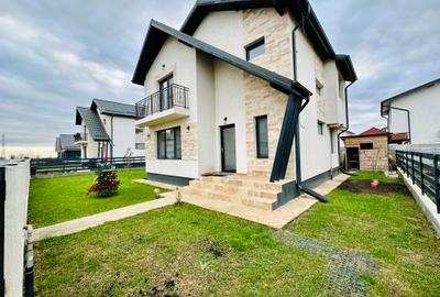 Casă de vânzare individuală, 4 camere - la cheie, Berceni Ilfov - teren 350 mp - 6