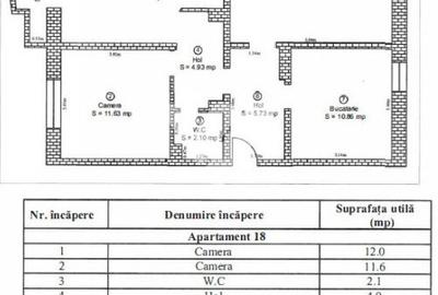 Apartament 3 camere luminos 2 bai decomandat lift - Terezian Sibiu - 13