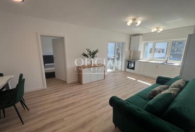 Apartament cu 3 camere semidecomandat, mobilat în Florești
