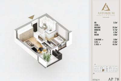 Studio Premium în Ansamblu Rezidențial Nou | Finisaje de Lux | Comision 0% - 3