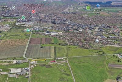 Teren de vânzare 4.717 mp Expunere excelentă la Centura Nord Arad PUZ - 3