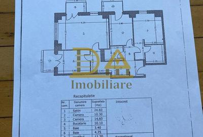 Apartament 3  camere | 81 mp |Vivenda Residencias Pret 210,000 E - 15