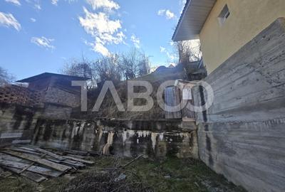 Teren de vanzare 436mp intravilan cu fundatie cu proiect casa Rasinari - 8