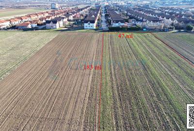 Teren 8632 mp pentru dezvoltare cartier rezidential de case noi, Orizont, Paleu - 1