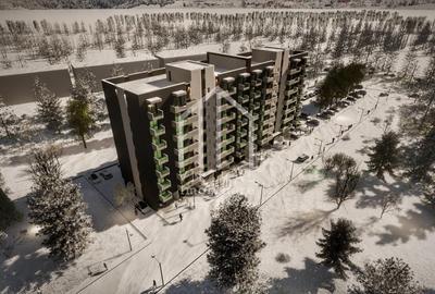 Apartament cu 3 camere - balcon cu spatiu depozitare - 60.6 mp utili - 1