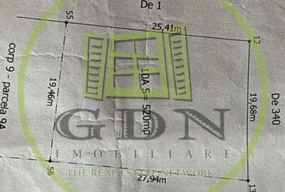 Teren Construcții intravilan de 520 mp, în Malu Mare