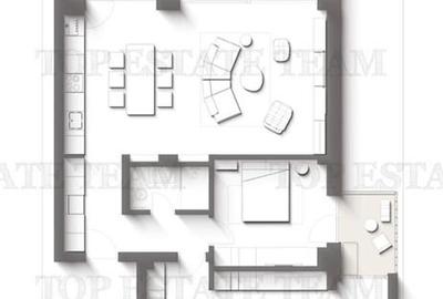Apartament Premium cu 3 camere cu terase | Vedere directa la mare si padure - Pr - 2