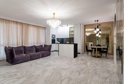 Apartament cu 3 camere decomandat, mobilat în Herăstrău