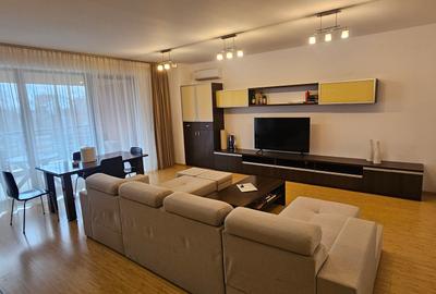 Apartament cu 3 camere decomandat, mobilat în Barbu Văcărescu