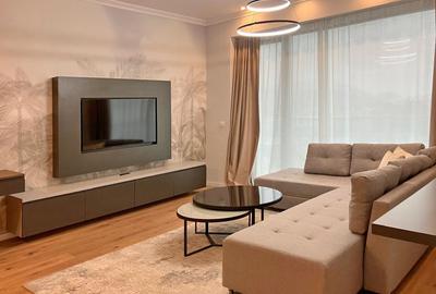 Apartament cu 2 camere semidecomandat, mobilat în Blumăna