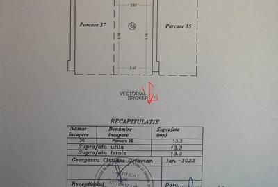 PARC TEILOR / 2 CAMERE DECOMANDAT / 65MP / PARCARE SI BOXA - 15