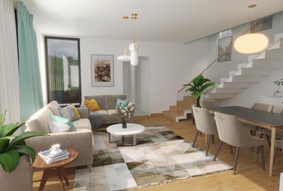 Casa de vanzare cu 4 camere,3 bai, semi finisata, zona Penny- Micesti Alba - 4