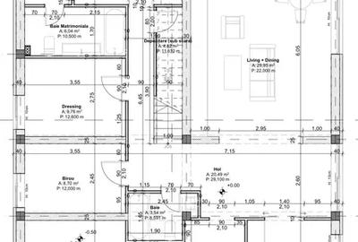 Casa la rosu / 1.328 mp teren / AC valabila / Otopeni 9 Mai - 20
