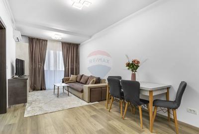 Apartament cu 2 camere semidecomandat, mobilat în UTA