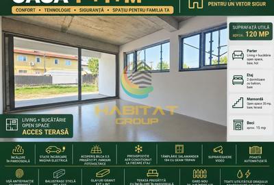 Casă individuală cu 4 camere în Central
