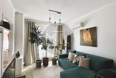 Apartament cu 2 camere semidecomandat, mobilat în Aviației