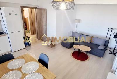 Apartament cu 2 camere semidecomandat, mobilat în Păcii