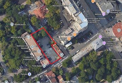 Teren Construcții intravilan de 874 mp, în P-ța Victoriei