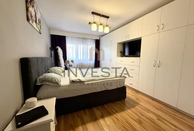 Apartament cu 2 camere semidecomandat, mobilat în Plopilor