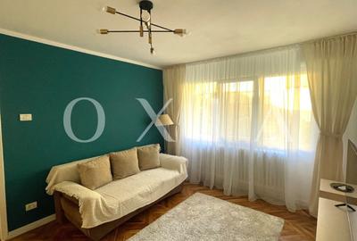 Apartament cu 2 camere semidecomandat, mobilat în Take Ionescu