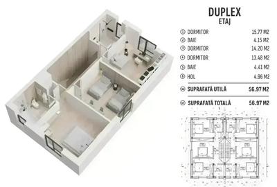 Vila superba tip duplex mutare imediata Pallady metrou Republica - 22