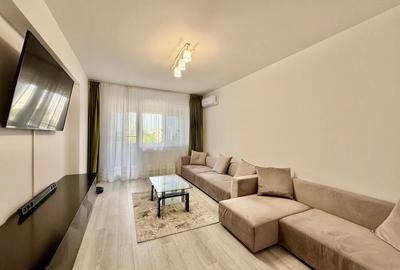 Apartament cu 4 camere decomandat, mobilat în Brâncoveanu