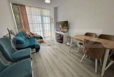Apartament cu 2 camere decomandat, mobilat în Lunca Cetățuii