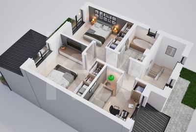 Casa duplex 4 camere in cartier nou Șură Mica - 11