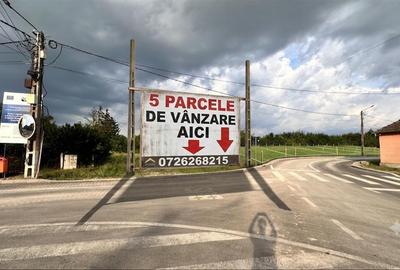 Teren -5 loturi intravilan cu utilități pe teren Harman -589-678 mp - 1