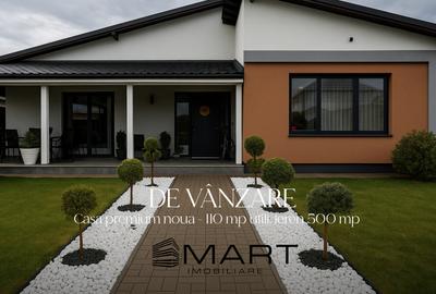 Casă premium nouă – 110 mp utili, teren 500 mp - 1