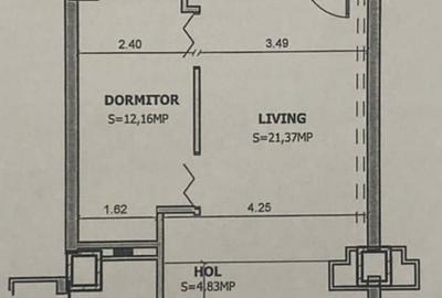 Inchiriere Apartament 2 camere, centru, zona NTT Data - 10