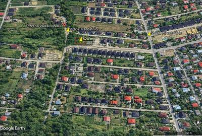 Teren 620 mp Valea Lupului zona de case noi - 2