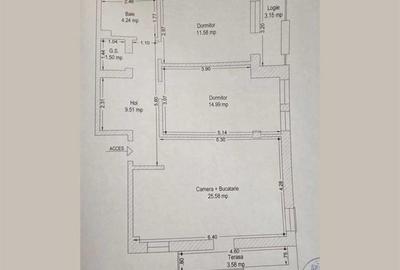COMISION 0% Apartament 3 camere, bloc din 2008 , A.Ghirodei - Tivoli - 2