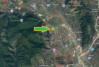 Teren in zona Candesti BZ 6400mp cu deschidere 12m la DN10 Pret: 5 mp neg - 6