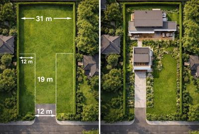 Teren Construcții intravilan de 937 mp, în Ronaț