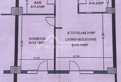 Apartament cu 2 camere, constructie noua, parcare, Str. Aurel Vlaicu - 12