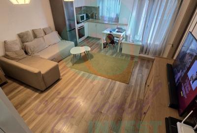 Apartament cu 2 camere semidecomandat, mobilat în Tineretului