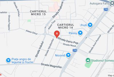 Dau în chirie apartament cu 2 camere semidecomandat, pe str. Dariu Pop - 1