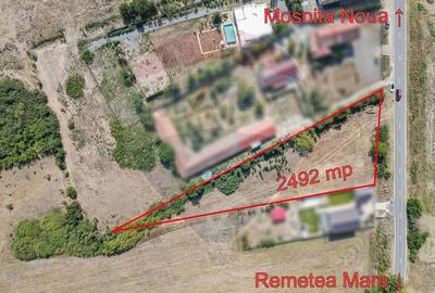 Teren 2,492mp Bucovat (Remetea Mare) / DN principal - 1