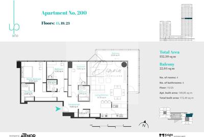 4 Camere UpSite Floreasca I  COMISION 0% - 2