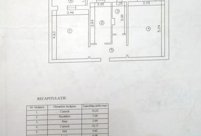Apartament 2 camere DECOMANDAT, Frumoasa, ETAJ 1 !! - 6