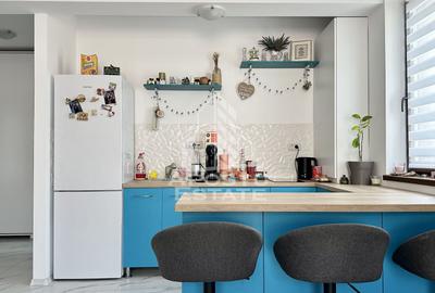 Apartament cu 2 camere semidecomandat, mobilat în Chișoda
