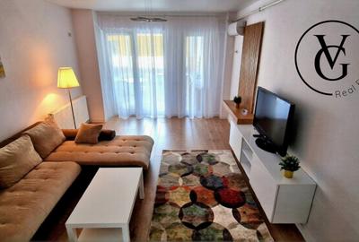 Apartament cu 2 camere decomandat, mobilat în Parcul Carol