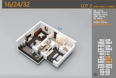 Apartament 2 camere | Balcon | Incalzire Pardoseala | Th. Pallady - 6