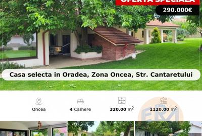Casa selecta in Oradea, Zona Oncea, Str. Cantaretului - 1