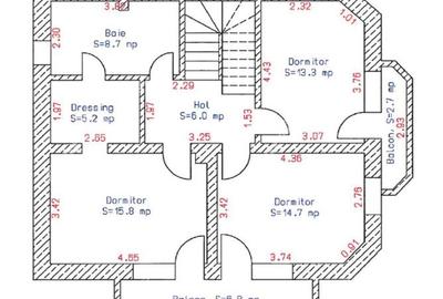 Casa individuala 5 camere 2 bai 290 mp teren zona Mall Selimbar - 11