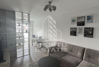 Apartament cu 2 camere decomandat, mobilat în Torontalului