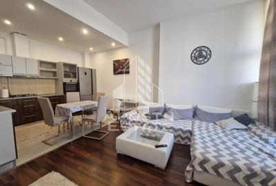 Apartament cu 2 camere semidecomandat, mobilat în Soarelui