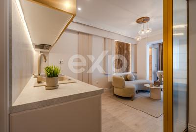 Garsonieră decomandată, mobilată în Pipera